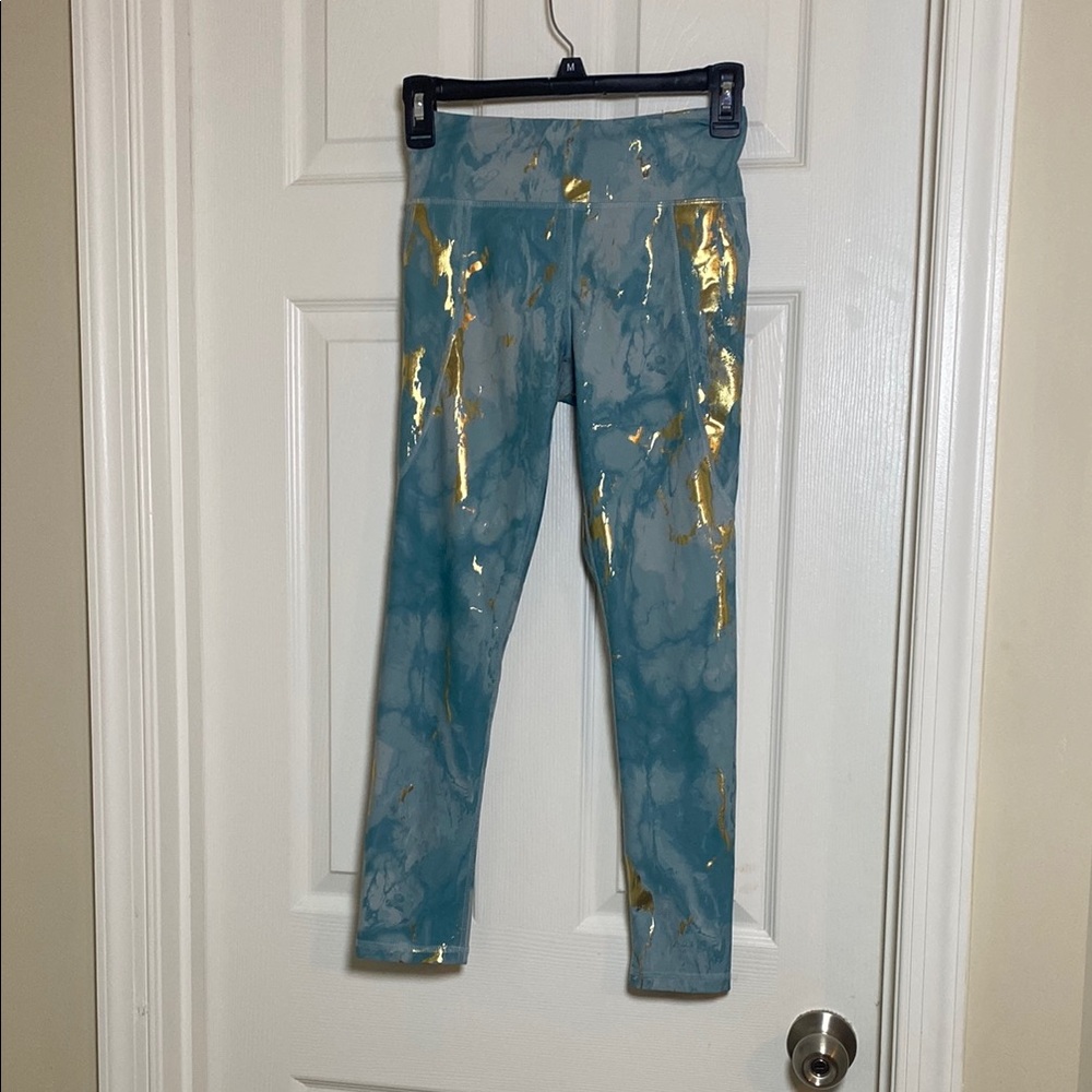 Old Navy Kids Leggings - Blue and Gold